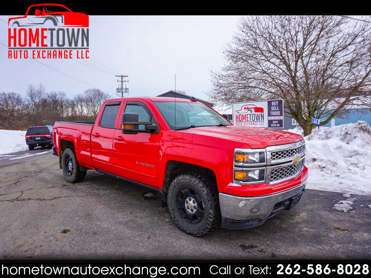 2015 Chevrolet Silverado 1500 4WD Double Cab 143.5" LT w/1LT