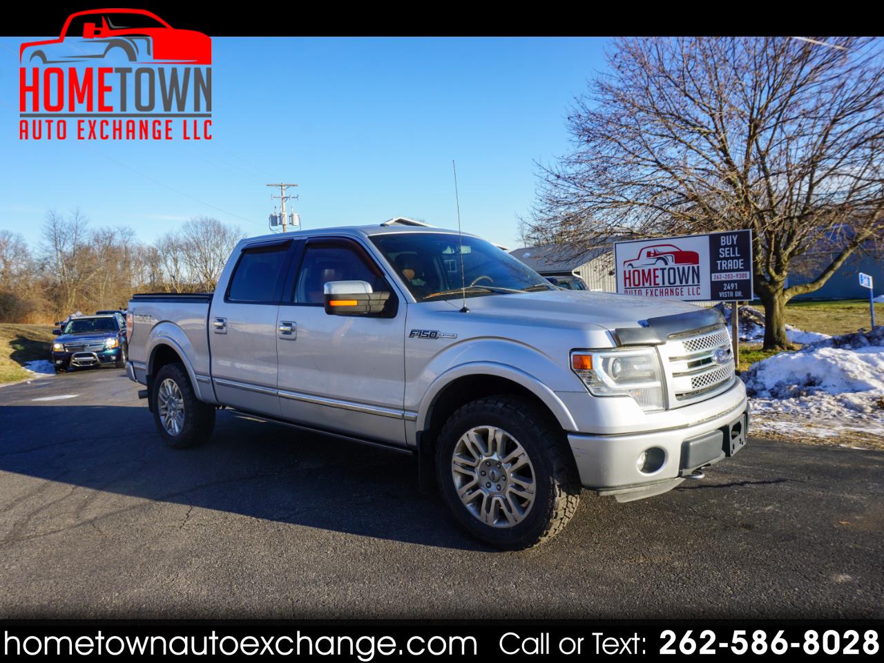 2014 Ford F-150 4WD SuperCrew 145" Platinum