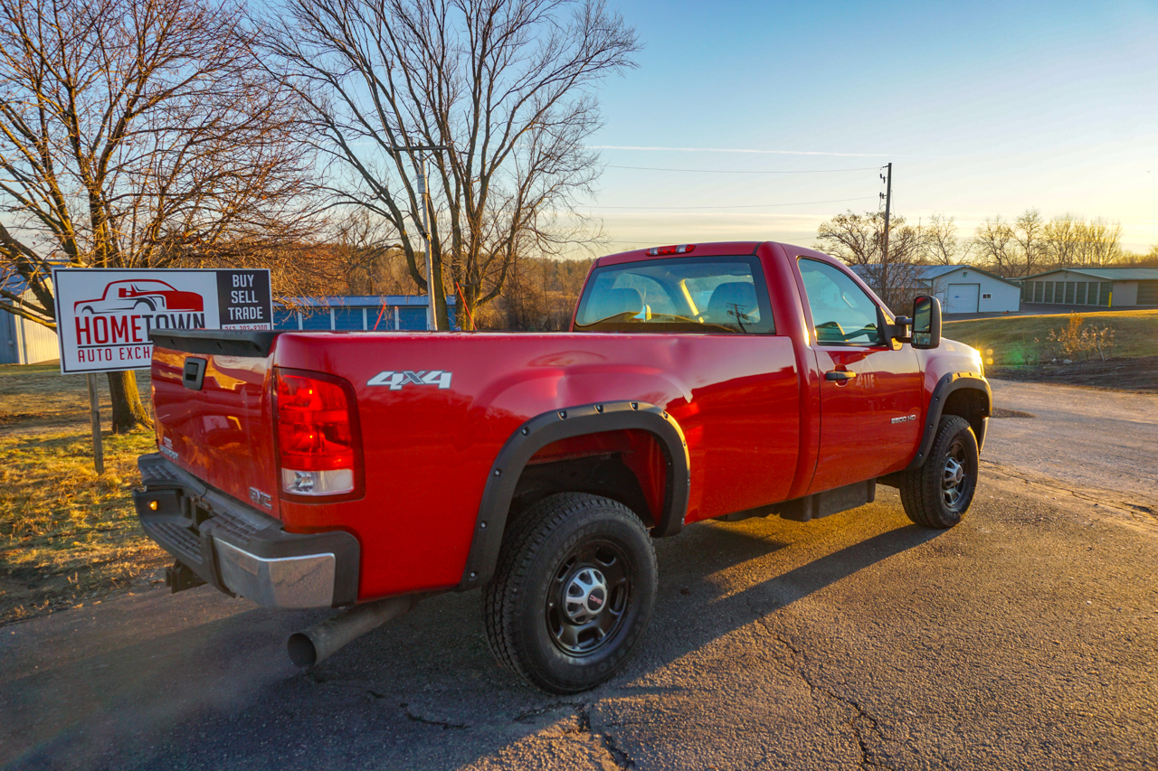 GMC Sierra 2500HD 4WD Reg Cab 133.7" Work Truck 2012