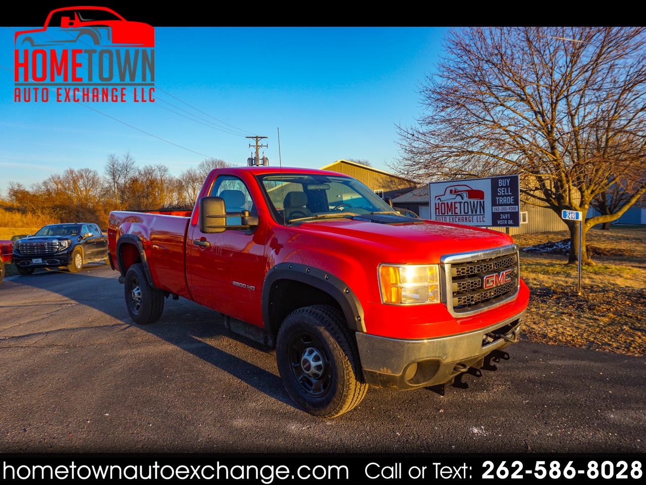 2012 GMC Sierra 2500HD 4WD Reg Cab 133.7" Work Truck