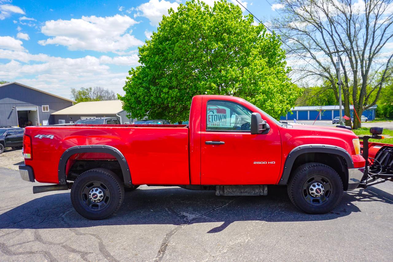 GMC Sierra 2500HD 4WD Reg Cab 133.7" Work Truck 2012