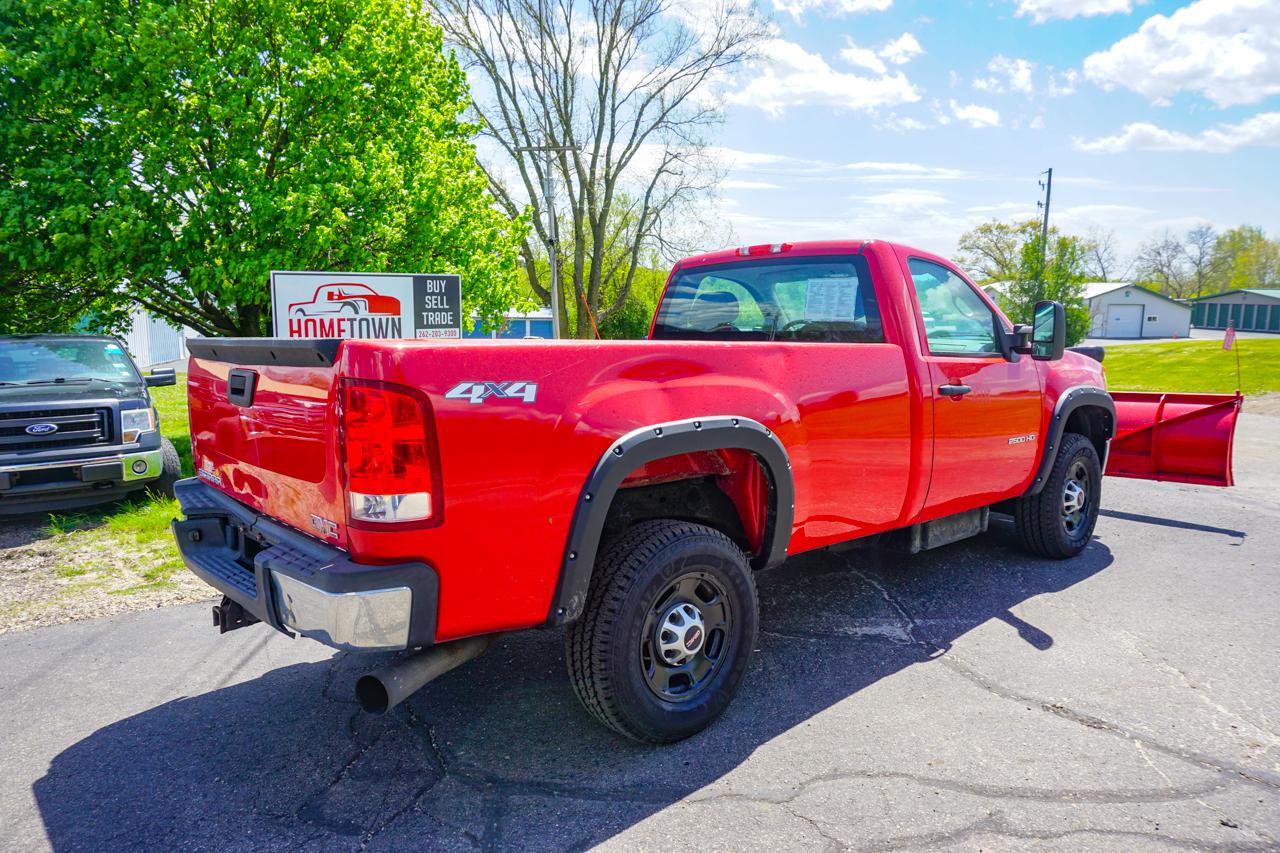 GMC Sierra 2500HD 4WD Reg Cab 133.7" Work Truck 2012