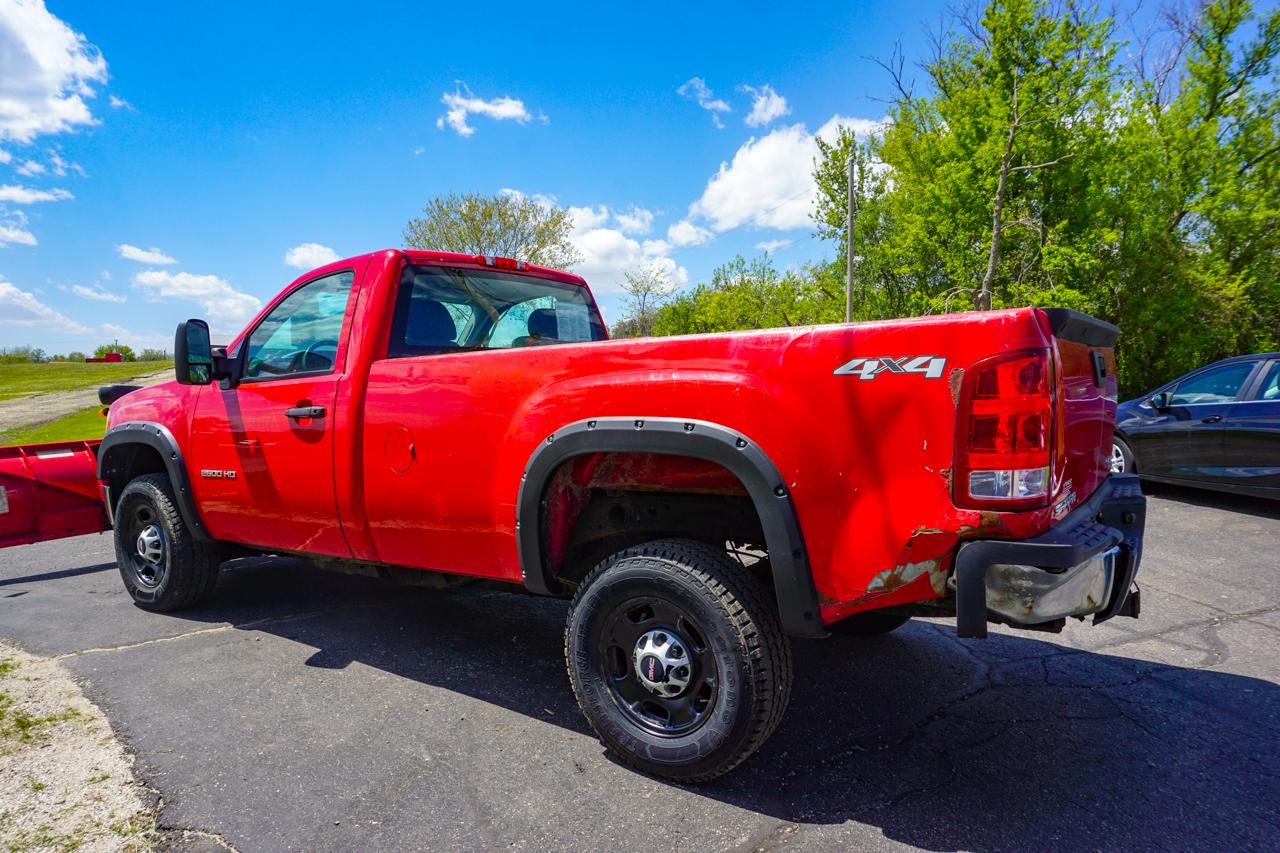 GMC Sierra 2500HD 4WD Reg Cab 133.7" Work Truck 2012