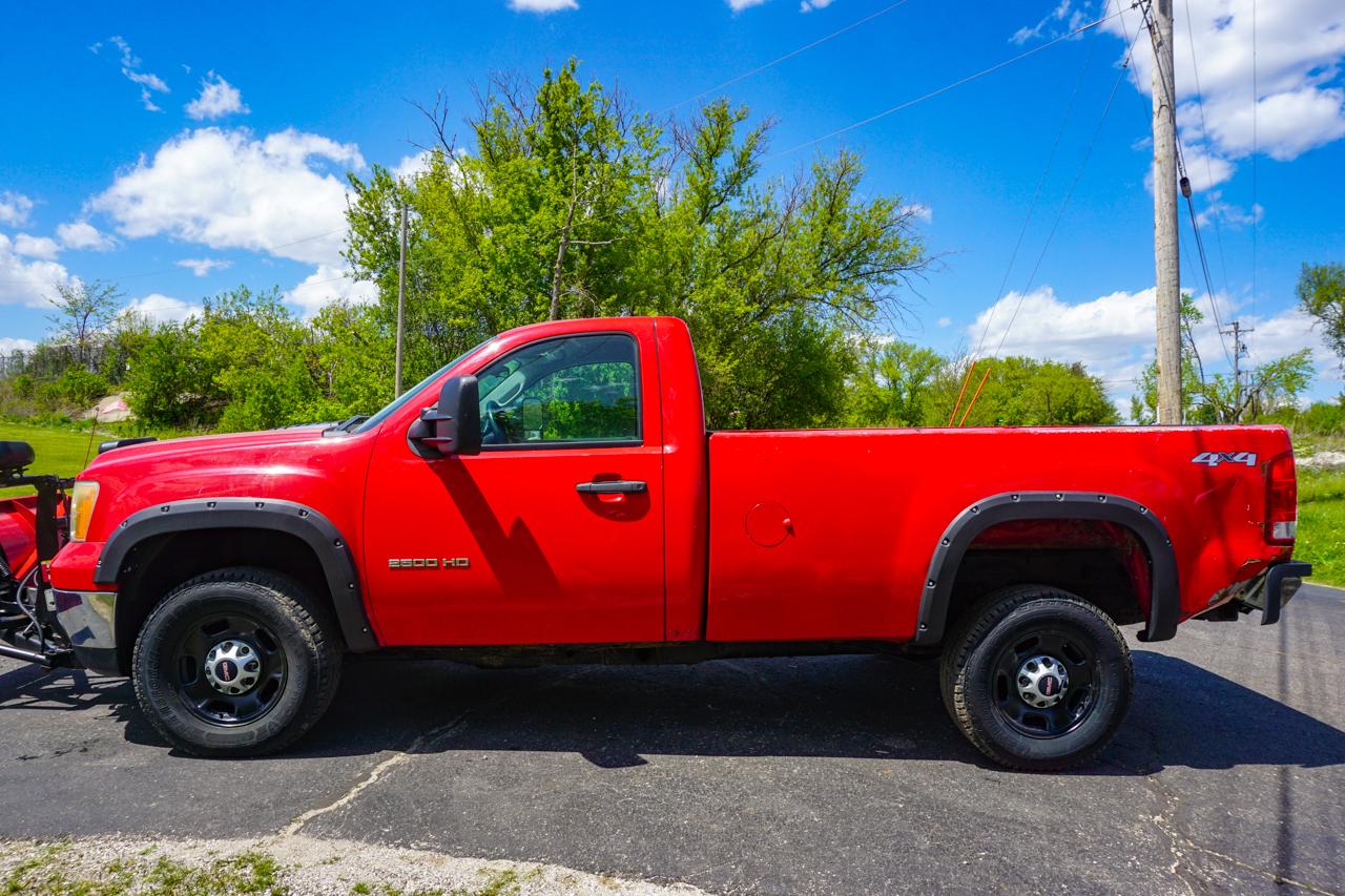 GMC Sierra 2500HD 4WD Reg Cab 133.7" Work Truck 2012
