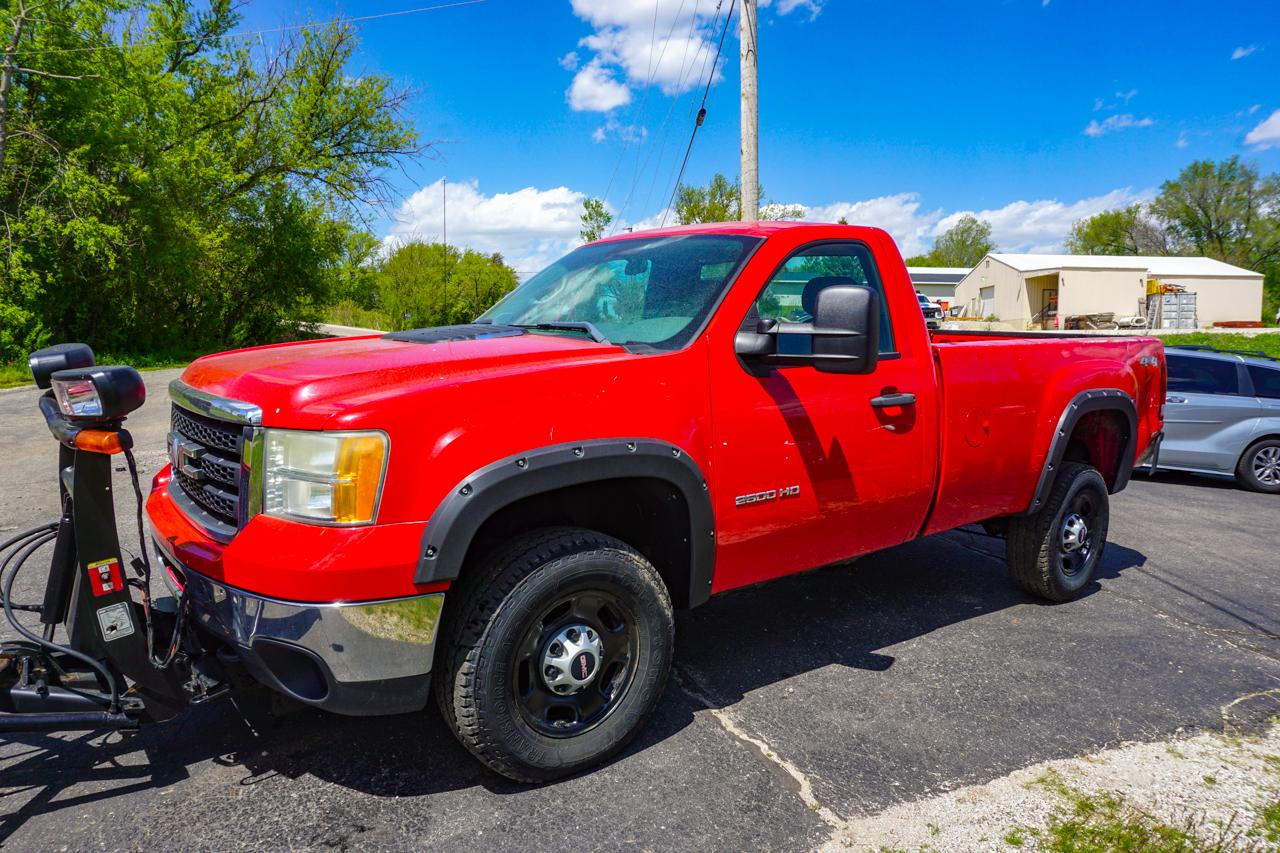 GMC Sierra 2500HD 4WD Reg Cab 133.7" Work Truck 2012