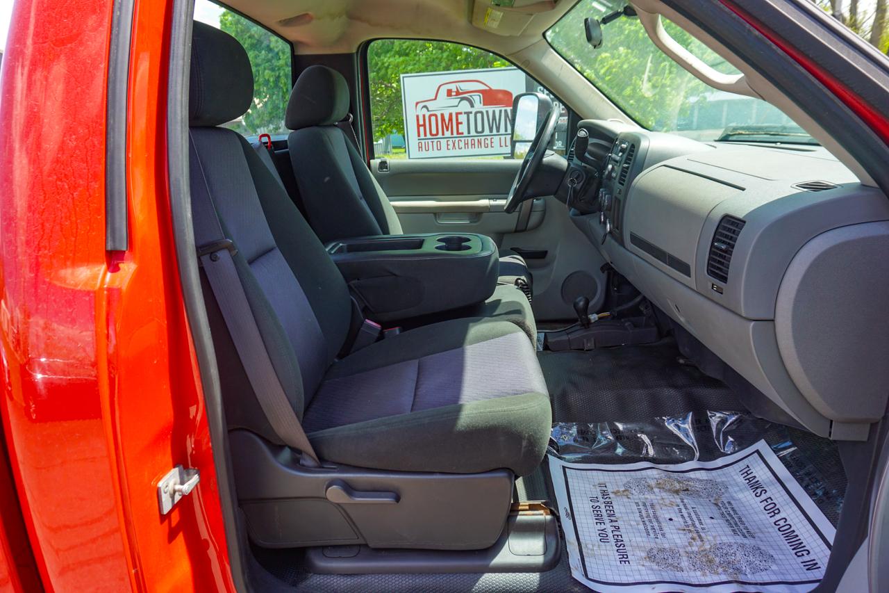 GMC Sierra 2500HD 4WD Reg Cab 133.7" Work Truck 2012