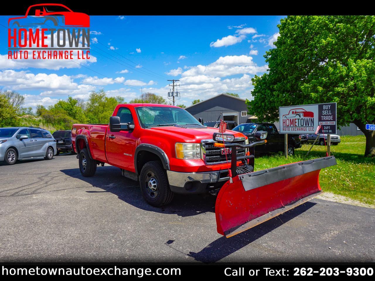 2012 GMC Sierra 2500HD 4WD Reg Cab 133.7" Work Truck