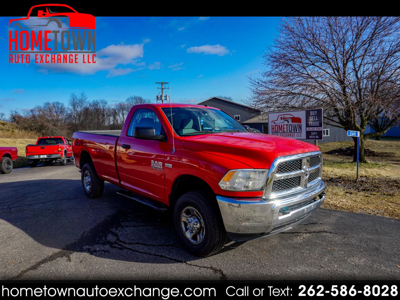 2013 RAM 2500 4WD Reg Cab 140.5" Tradesman