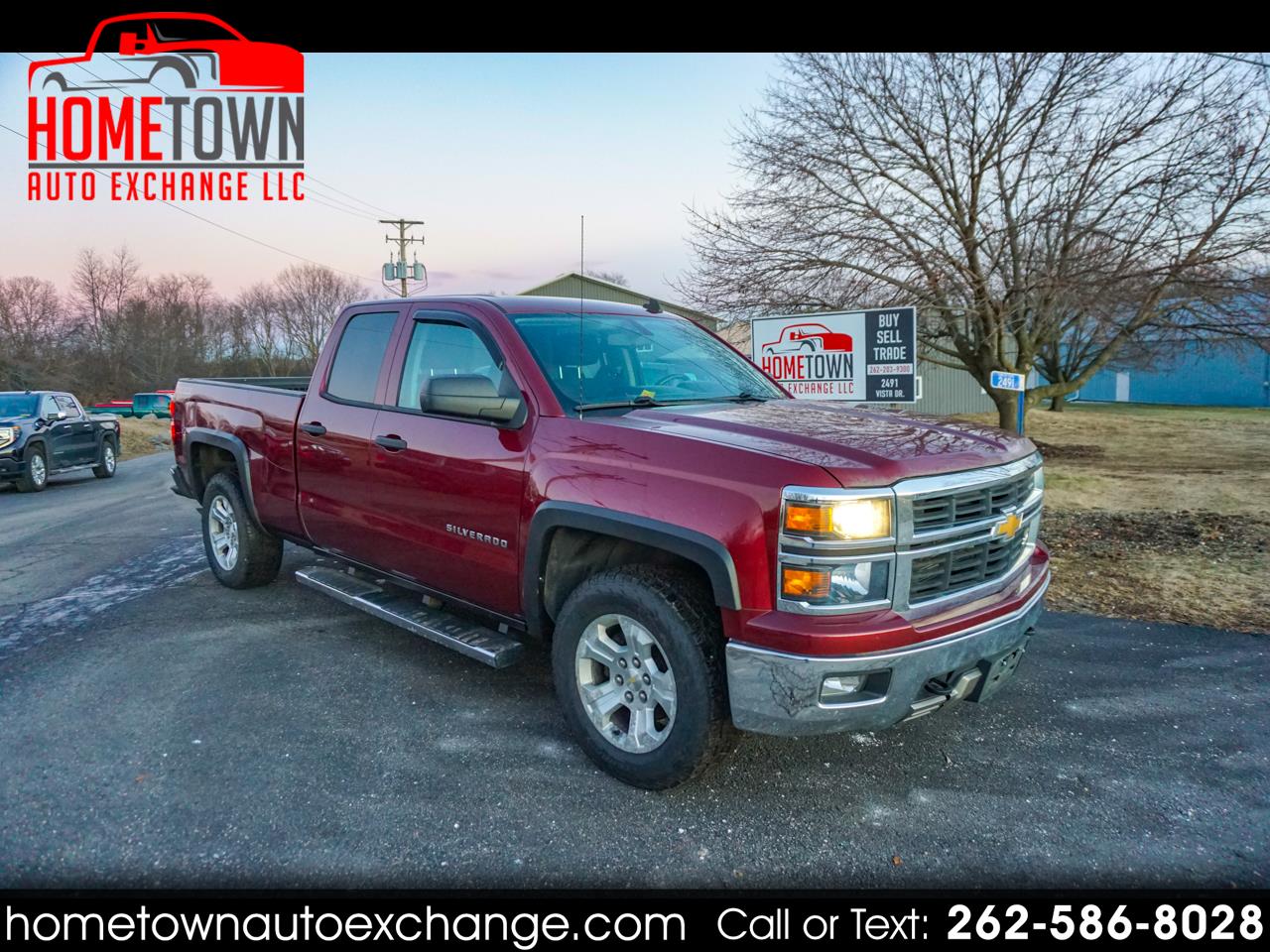 Chevrolet Silverado 1500 4WD Double Cab 143.5" LT w/2LT 2014