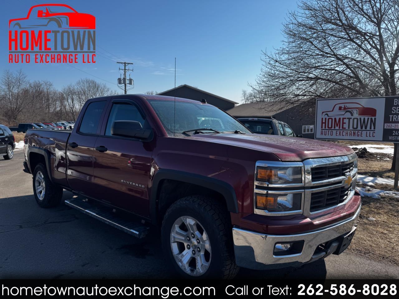 2014 Chevrolet Silverado 1500 4WD Double Cab 143.5" LT w/2LT