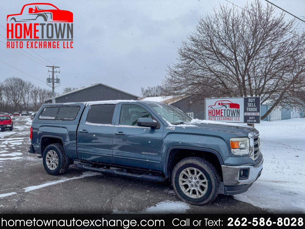 GMC Sierra 1500 4WD Crew Cab 143.5" SLE 2014
