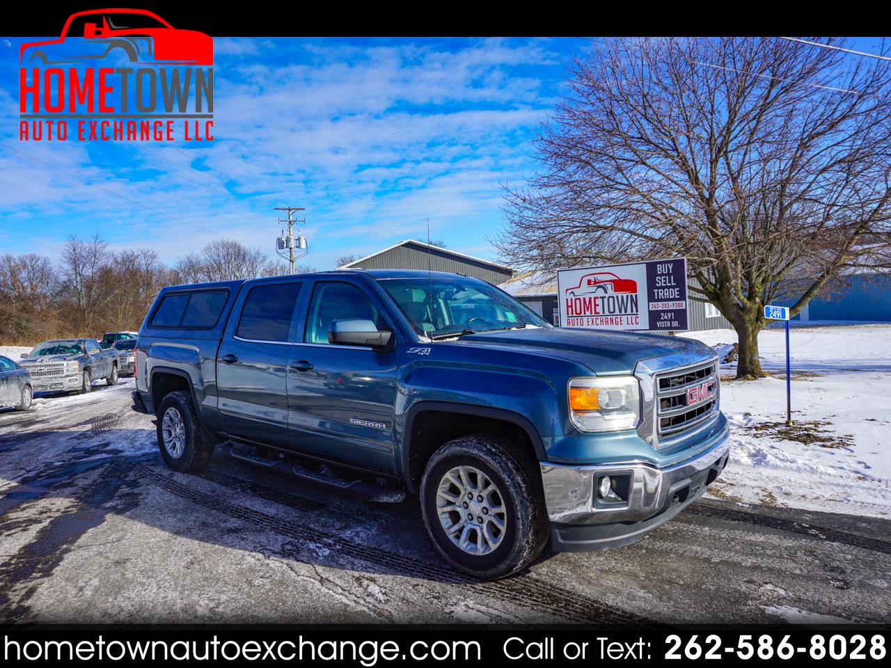 GMC Sierra 1500 4WD Crew Cab 143.5" SLE 2014