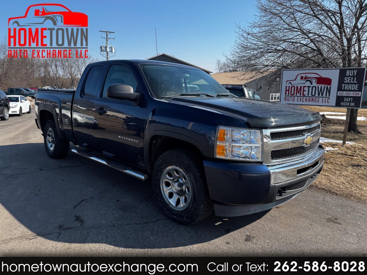 2011 Chevrolet Silverado 1500 4WD Ext Cab 143.5" LT