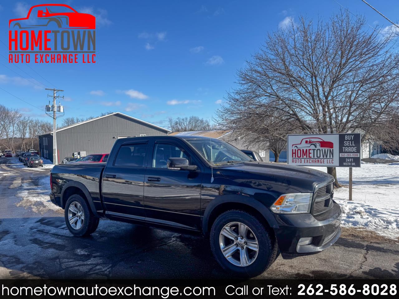RAM 1500 4WD Crew Cab 140.5" Sport 2011