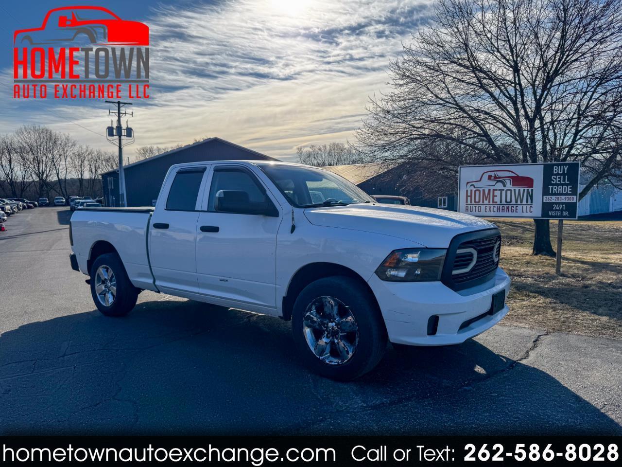 2018 RAM 1500 Express 4x4 Quad Cab 6'4" Box
