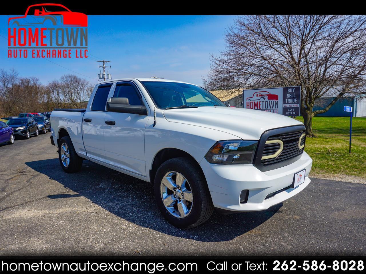 2018 RAM 1500 Express 4x4 Quad Cab 6'4" Box