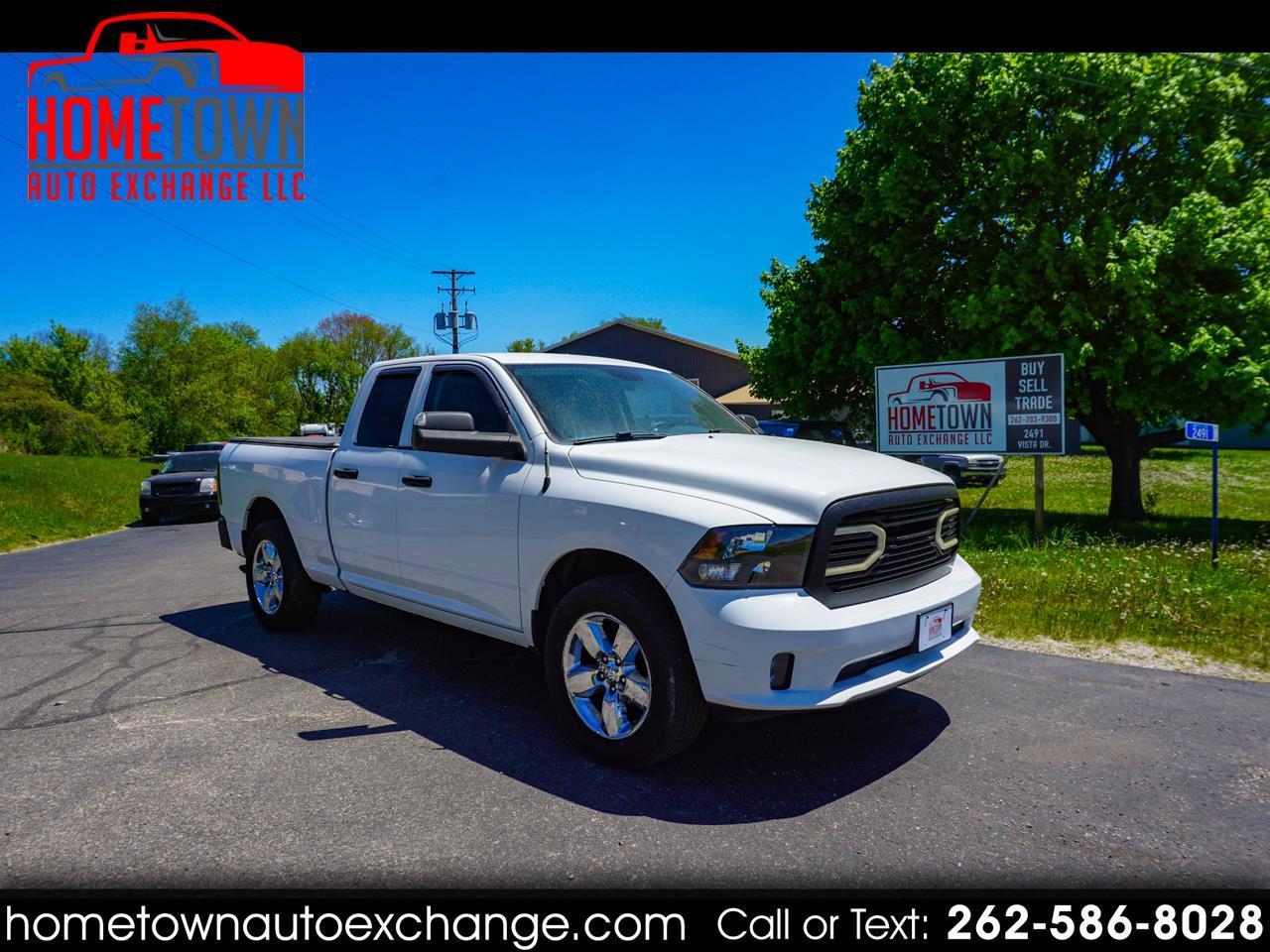 2018 RAM 1500 Express 4x4 Quad Cab 6'4" Box