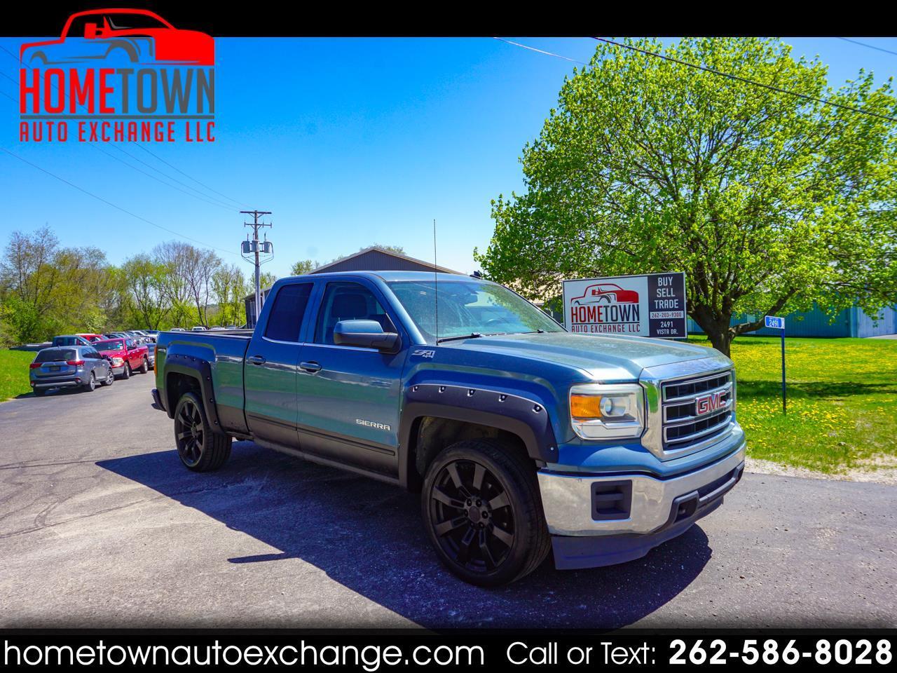 GMC Sierra 1500 4WD Double Cab 143.5" SLE 2014