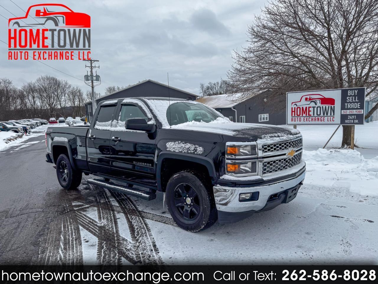 Chevrolet Silverado 1500 4WD Double Cab 143.5" LT w/1LT 2015
