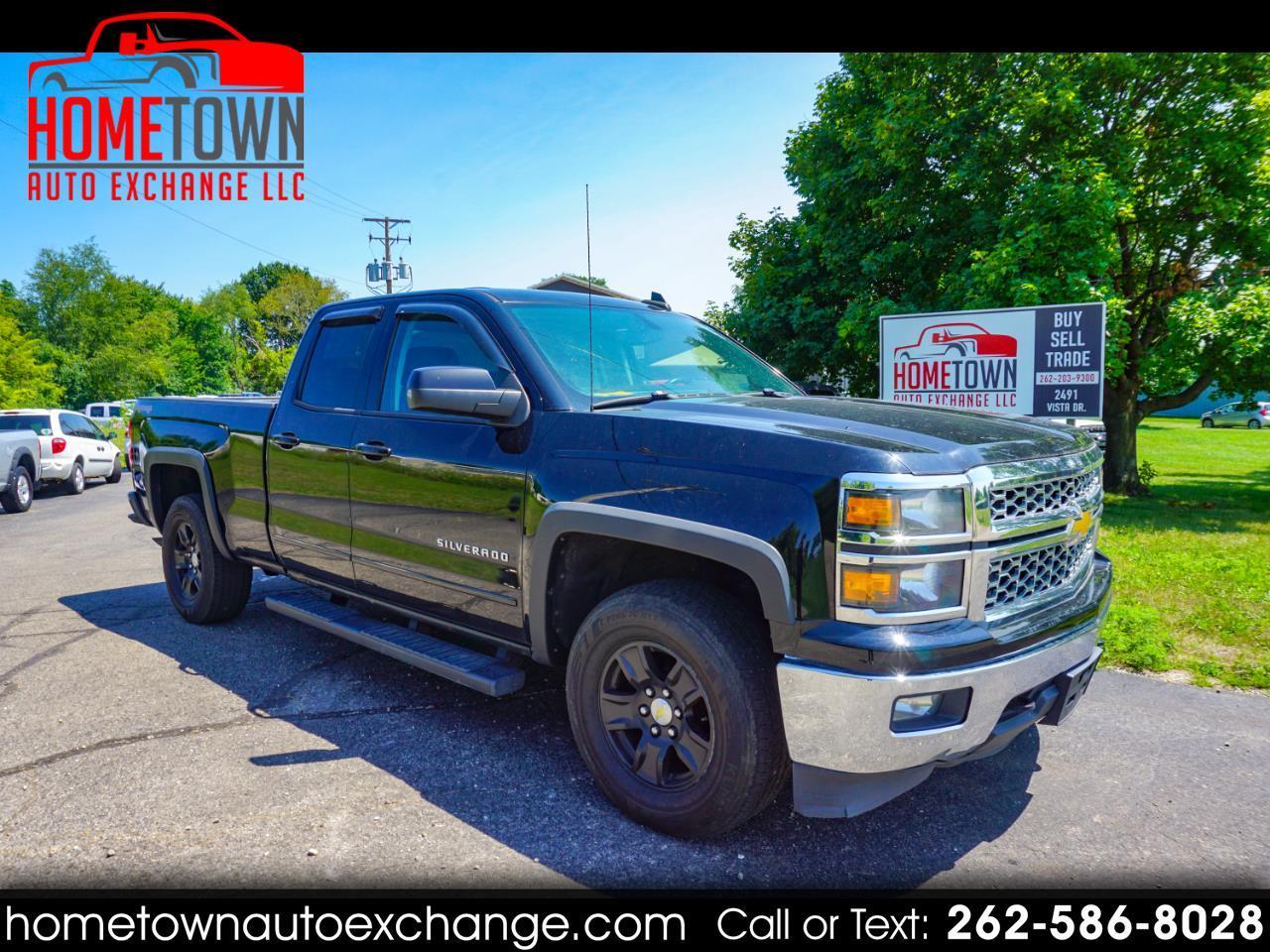 2015 Chevrolet Silverado 1500 4WD Double Cab 143.5" LT w/1LT