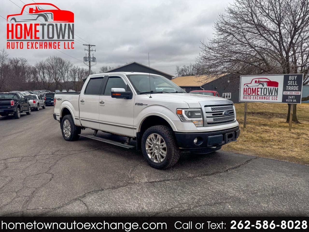 Ford F-150 4WD SuperCrew 145" Platinum 2014