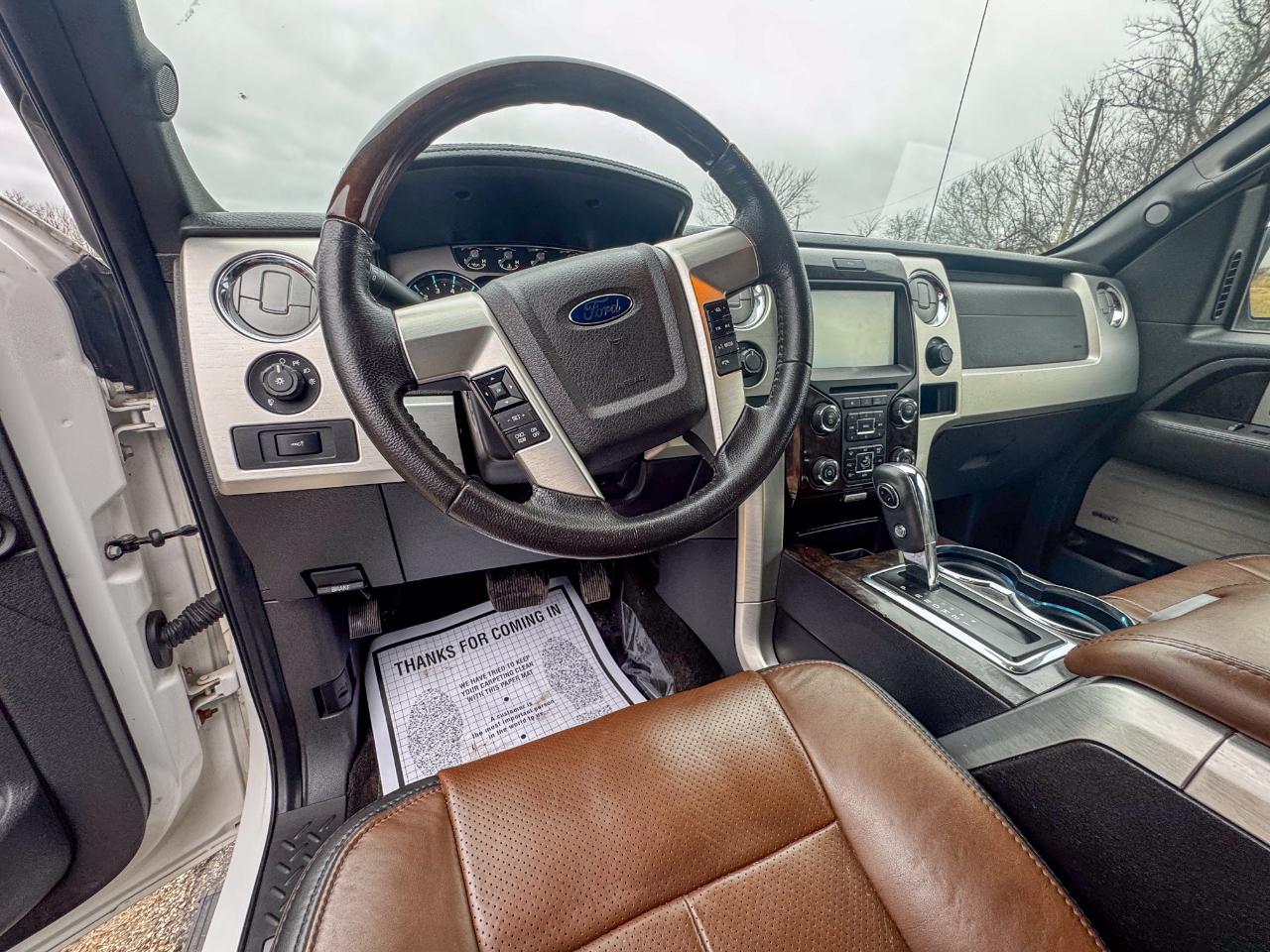 Ford F-150 4WD SuperCrew 145" Platinum 2014