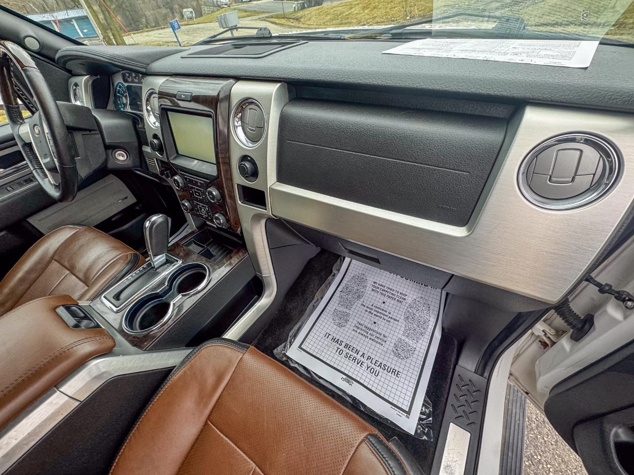 Ford F-150 4WD SuperCrew 145" Platinum 2014