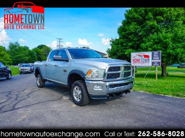 Silver 2010 Dodge RAM 2500 Pickup Truck Four-Wheel Drive Automatic