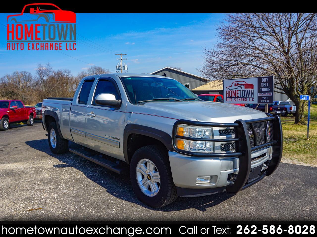 2010 Chevrolet Silverado 1500 4WD Ext Cab 143.5" LT
