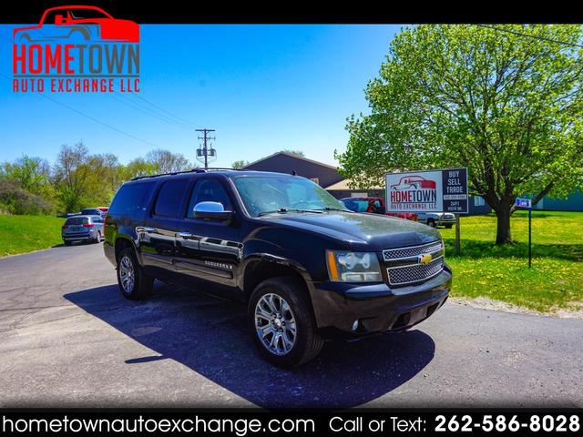 Black 2008 Chevrolet Suburban 1500 LTZ 4WD SUV / Crossover Four-Wheel Drive Automatic