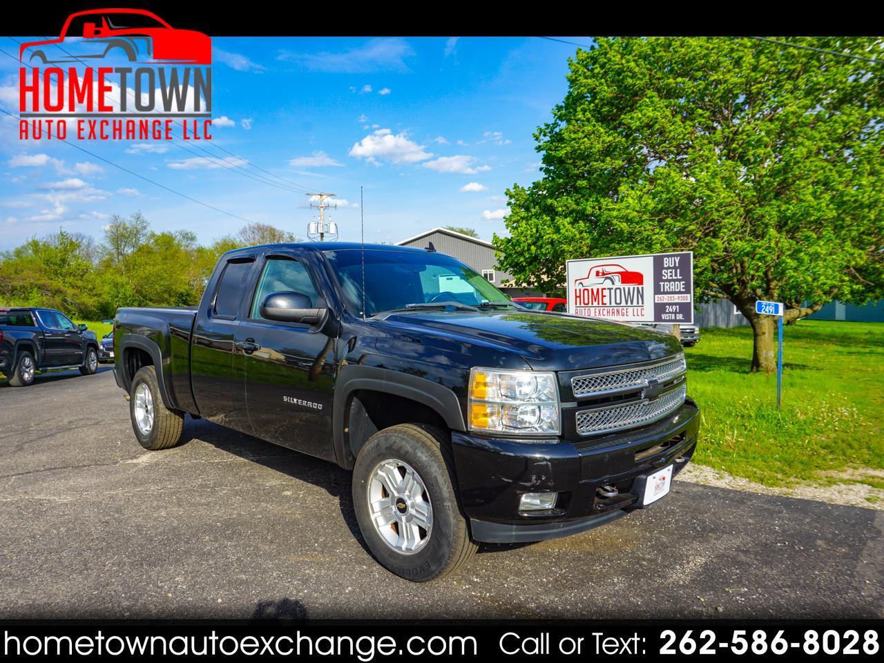 2013 Chevrolet Silverado 1500 4WD Ext Cab 143.5" LT