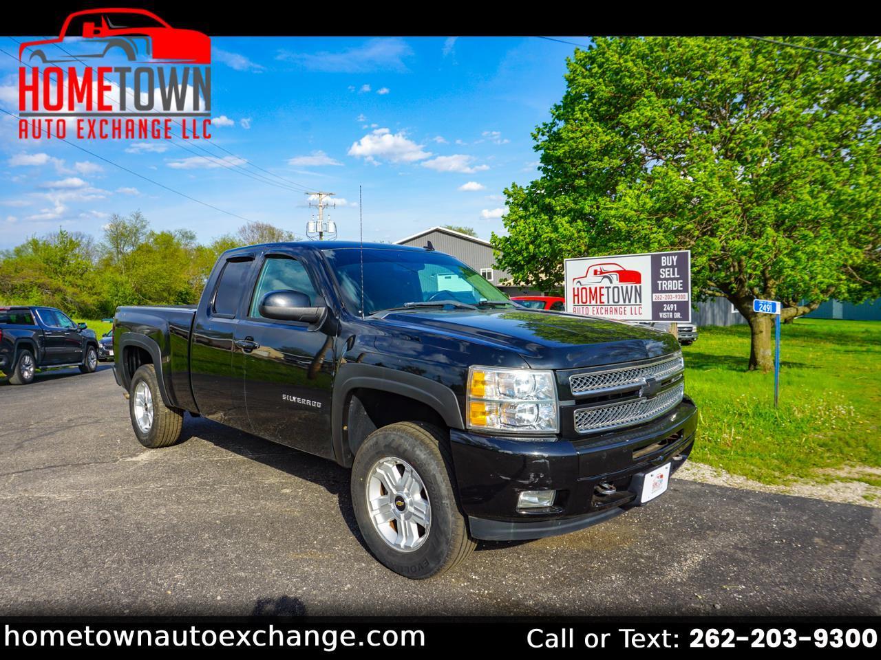 Chevrolet Silverado 1500 4WD Ext Cab 143.5" LT 2013