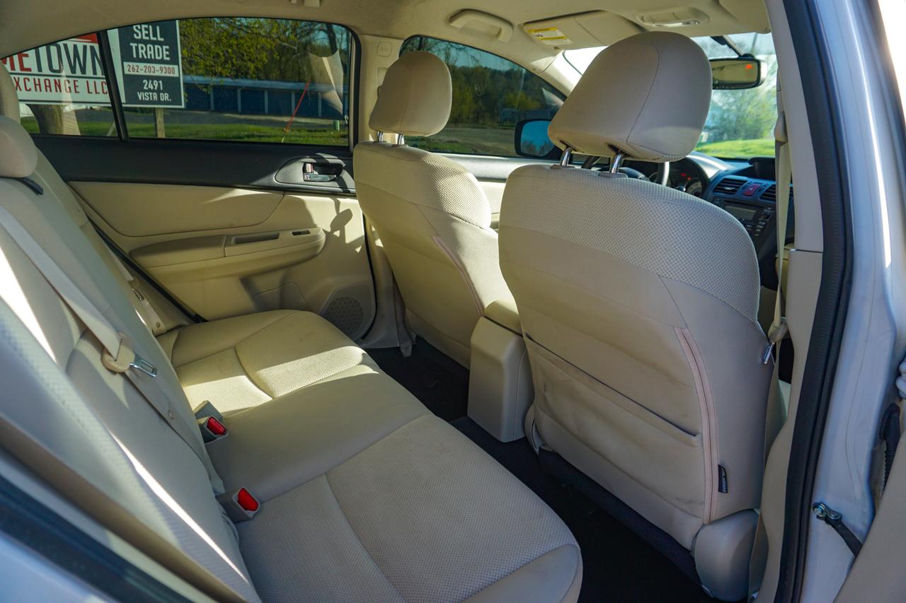 Subaru Impreza Sedan 4dr Auto 2.0i Premium 2013