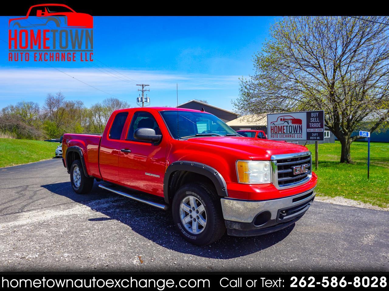 GMC Sierra 1500 4WD Ext Cab 143.5" SLE 2010