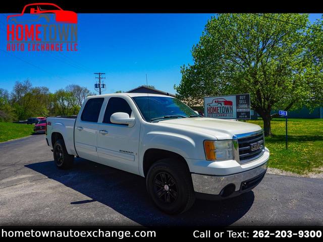 White 2008 GMC Sierra 1500 Pickup Truck Four-Wheel Drive Automatic