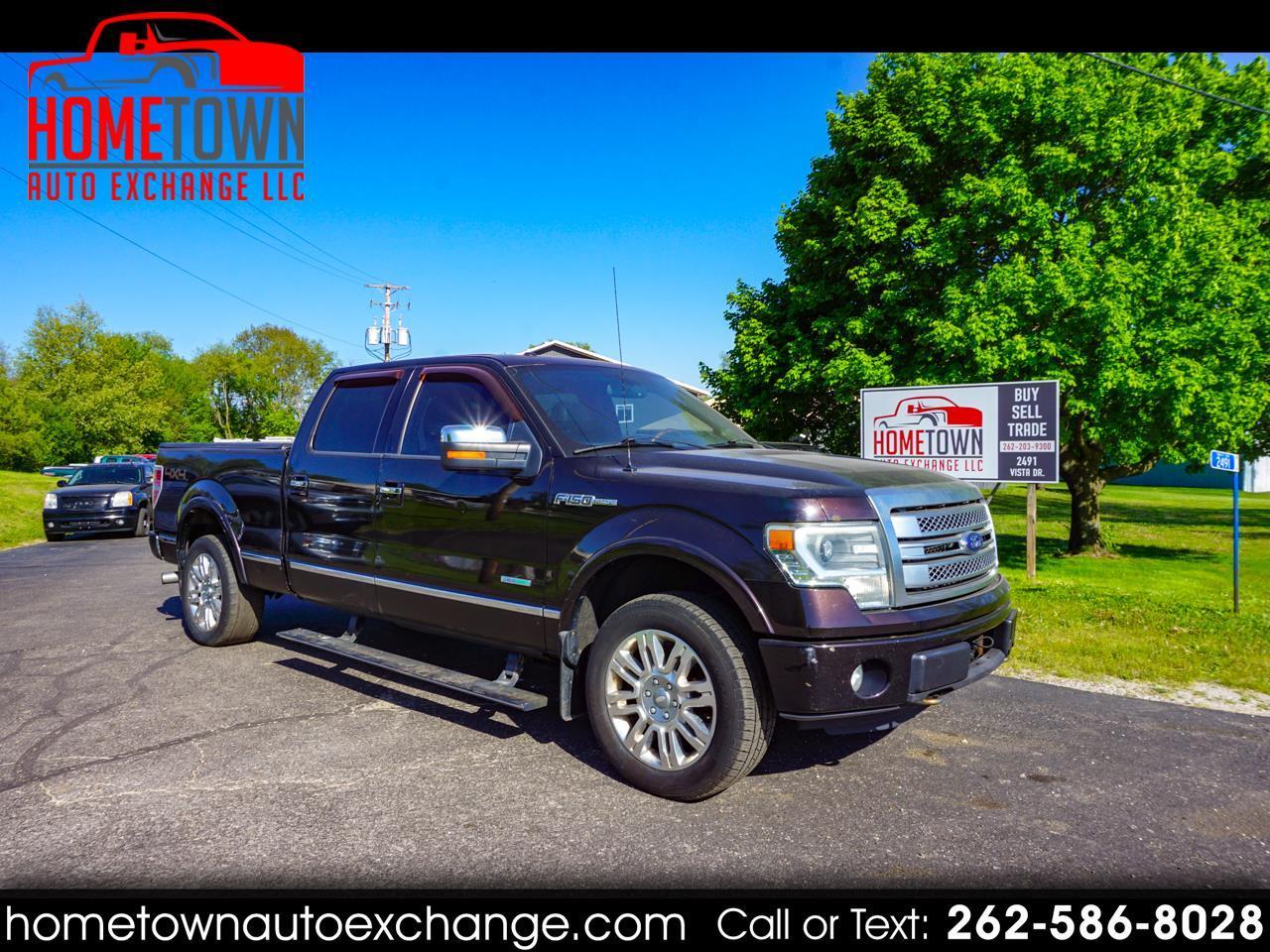 Ford F-150 4WD SuperCrew 145" Platinum 2013