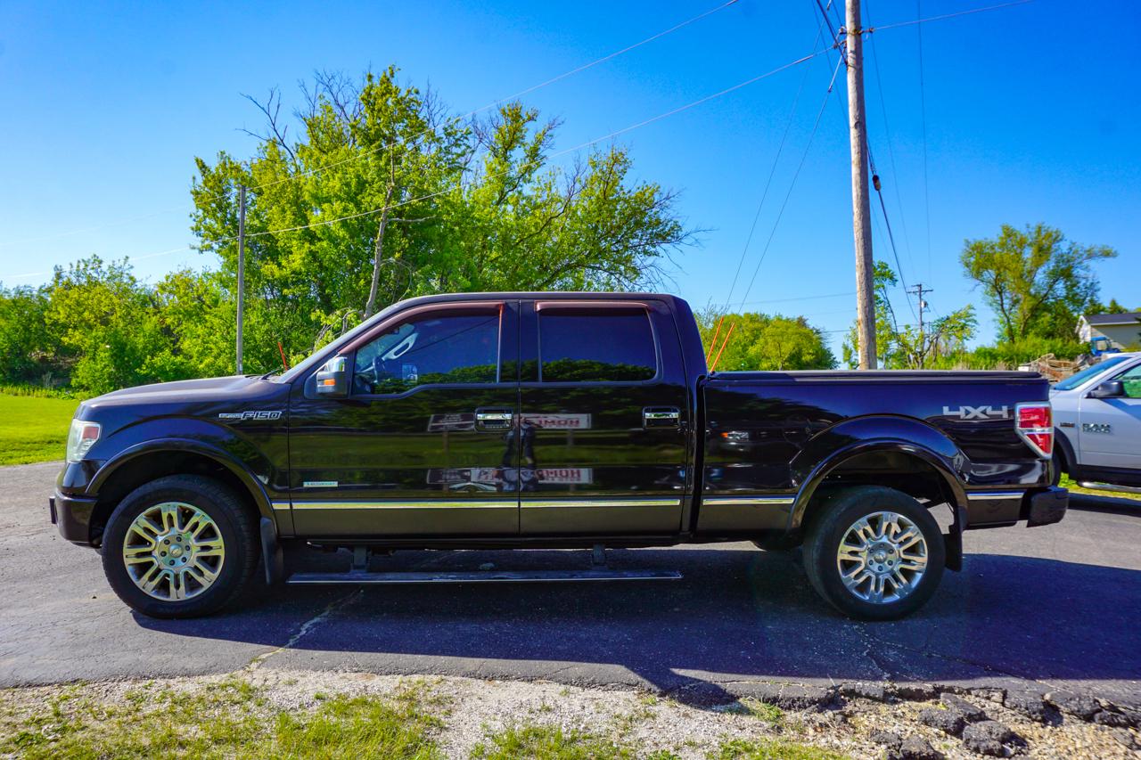 Ford F-150 4WD SuperCrew 145" Platinum 2013