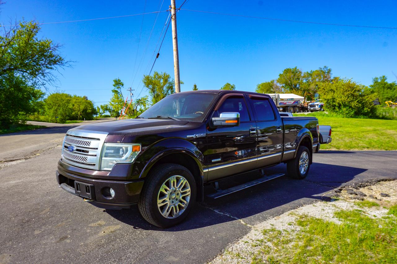 Ford F-150 4WD SuperCrew 145" Platinum 2013