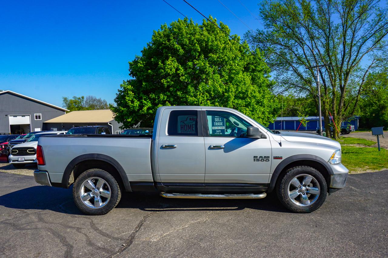 RAM 1500 4WD Quad Cab 140.5" Big Horn 2014