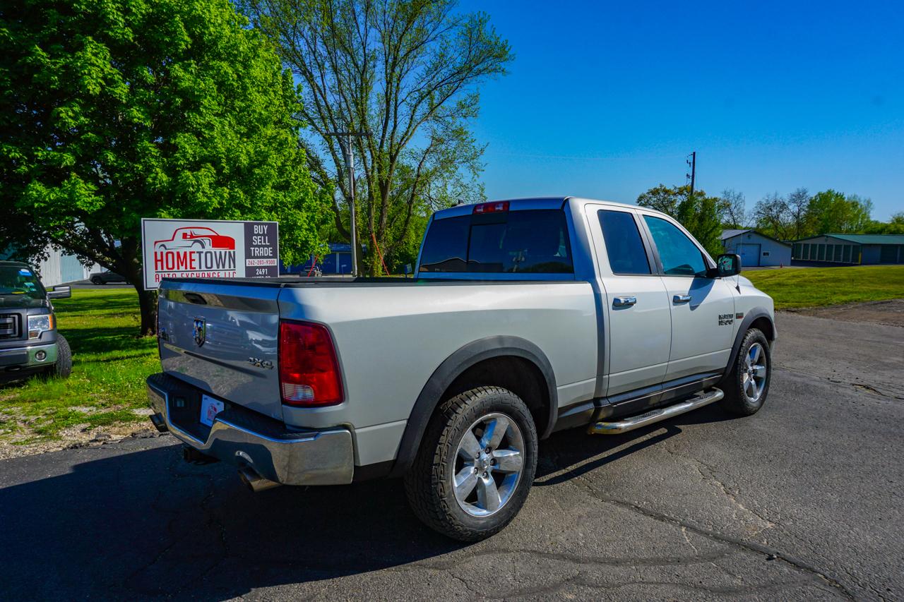 RAM 1500 4WD Quad Cab 140.5" Big Horn 2014