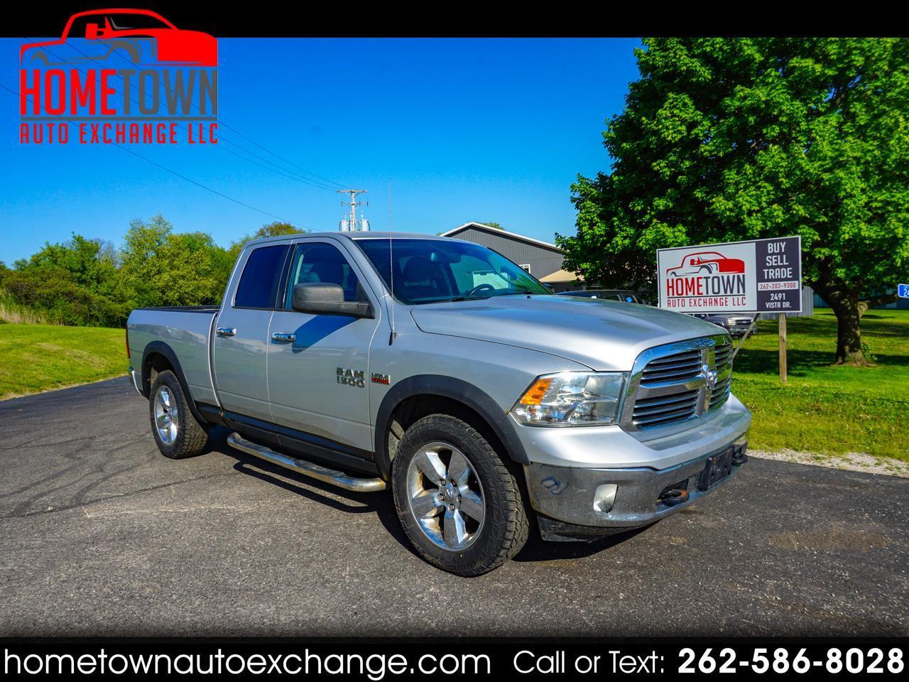 RAM 1500 4WD Quad Cab 140.5" Big Horn 2014