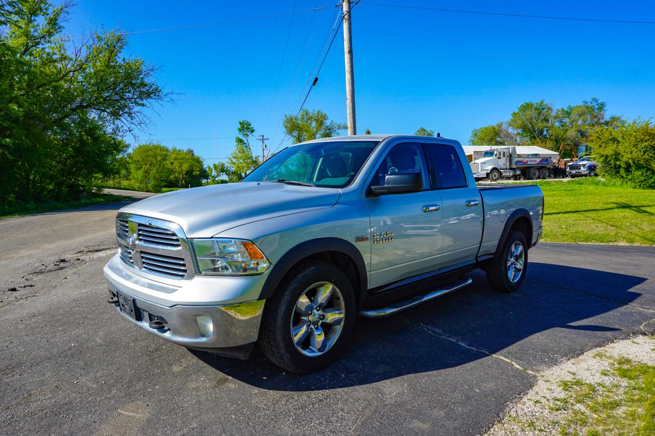 RAM 1500 4WD Quad Cab 140.5" Big Horn 2014