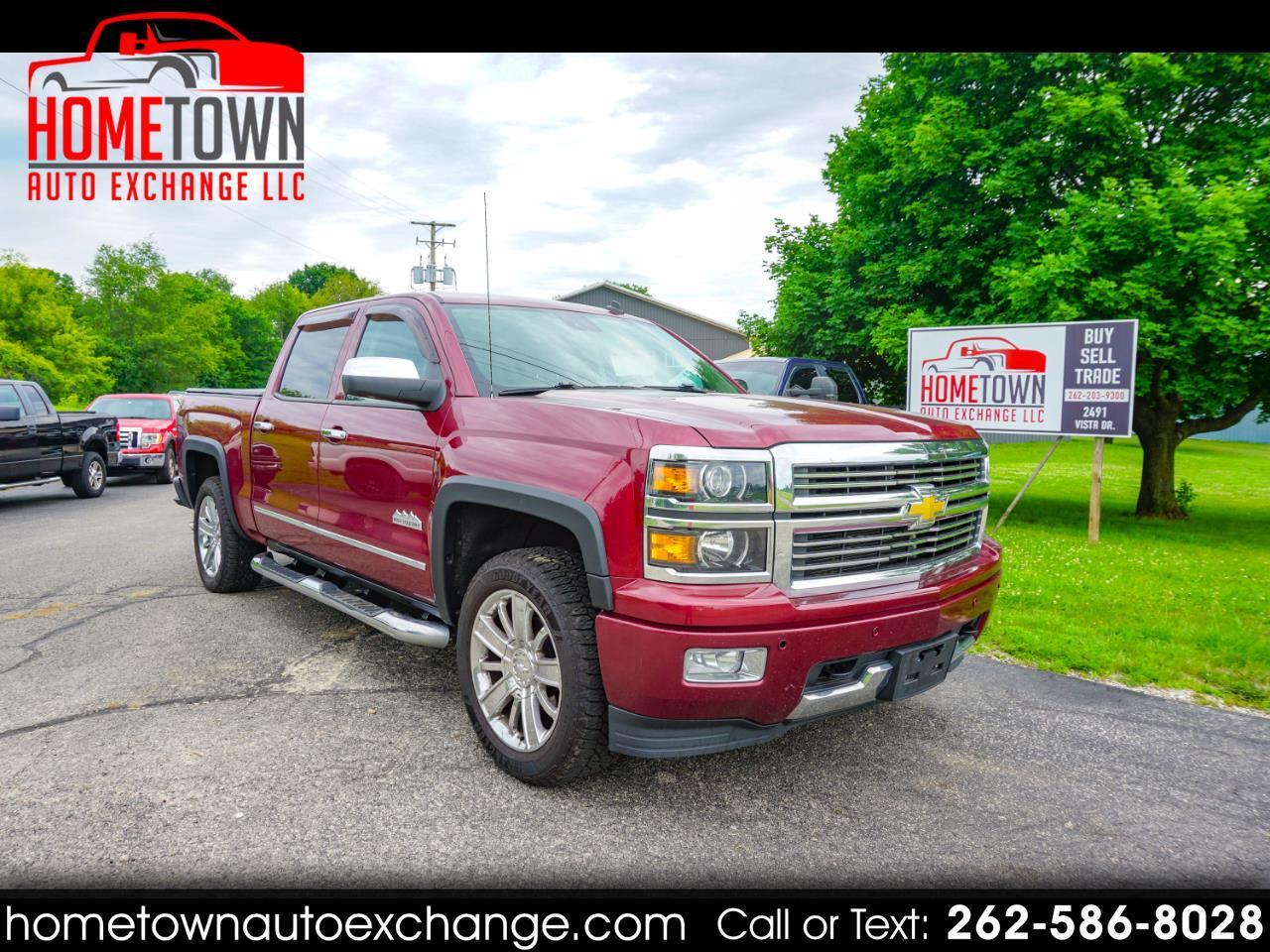 Chevrolet Silverado 1500 4WD Crew Cab 143.5" High Country 2014
