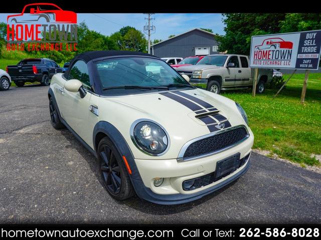 White 2014 MINI Roadster Convertible Front-Wheel Drive