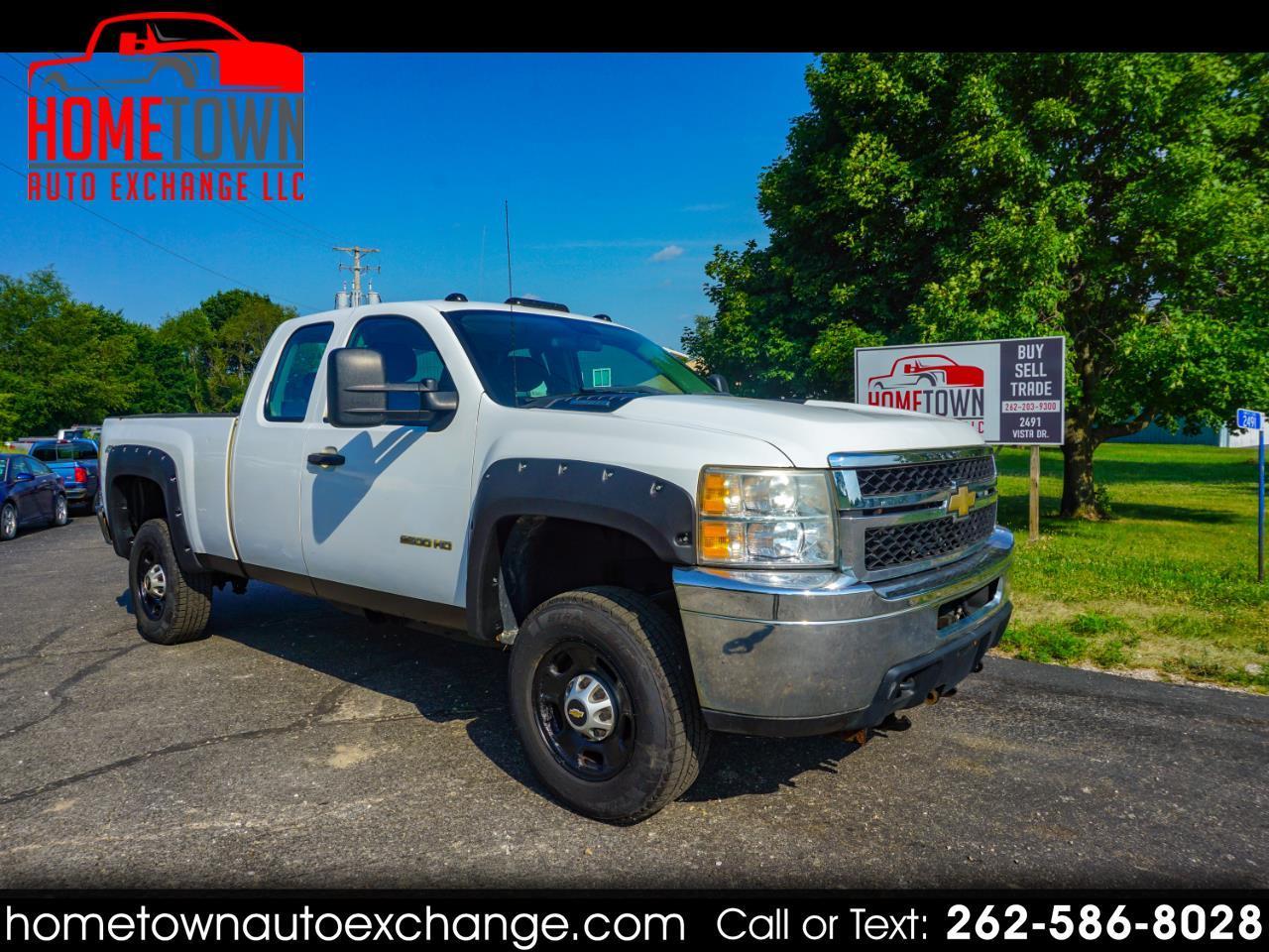 Chevrolet Silverado 2500HD 4WD Ext Cab 144.2" Work Truck 2011