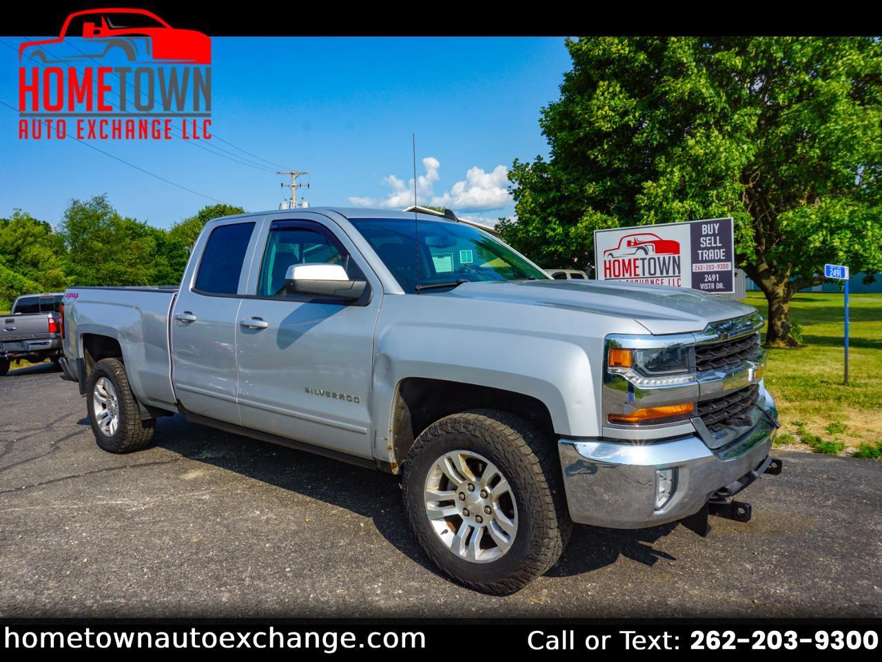 2018 Chevrolet Silverado 1500 4WD Double Cab 143.5" LT w/1LT