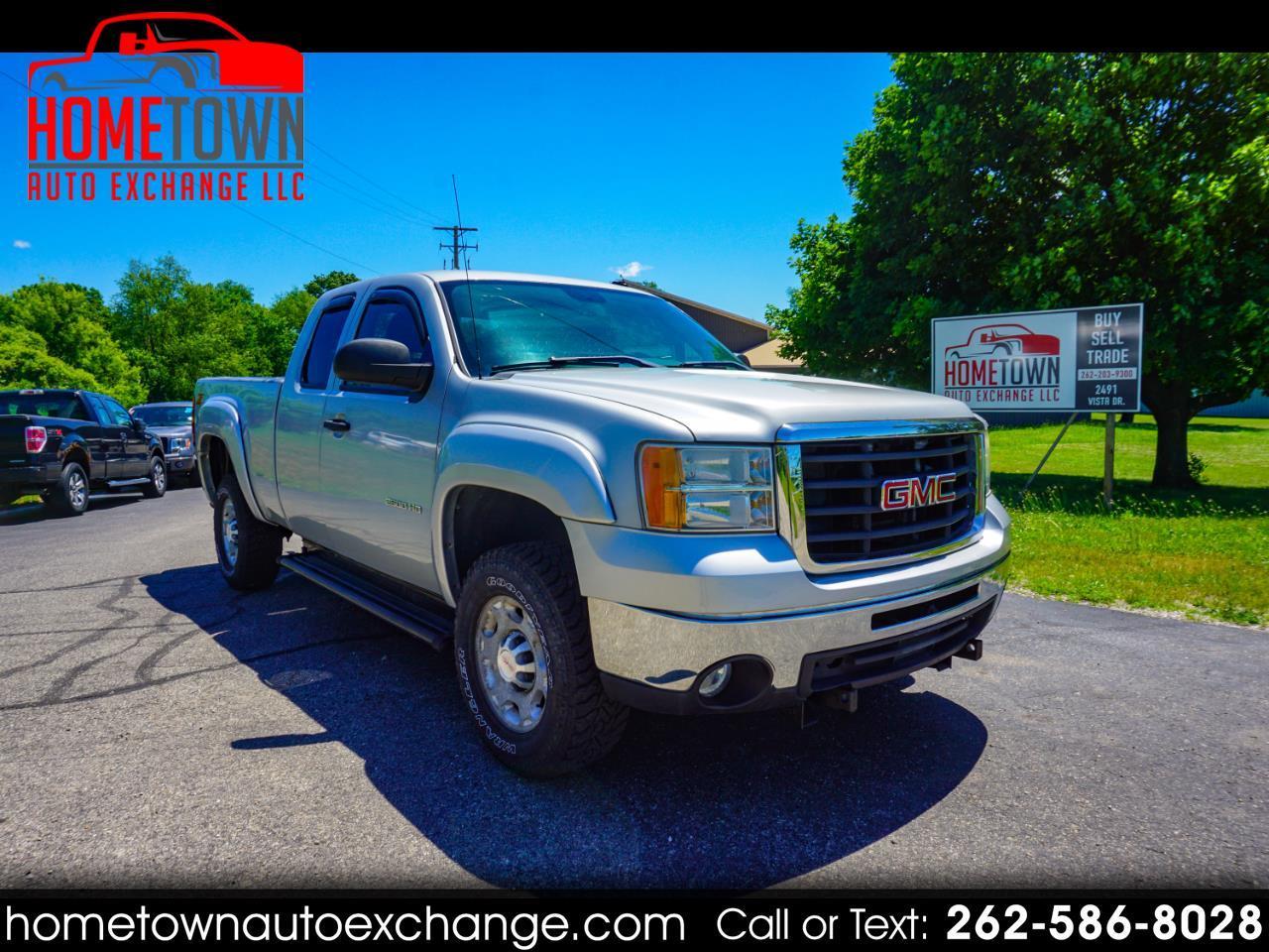 GMC Sierra 2500HD 4WD Ext Cab 143.5" SLE 2010