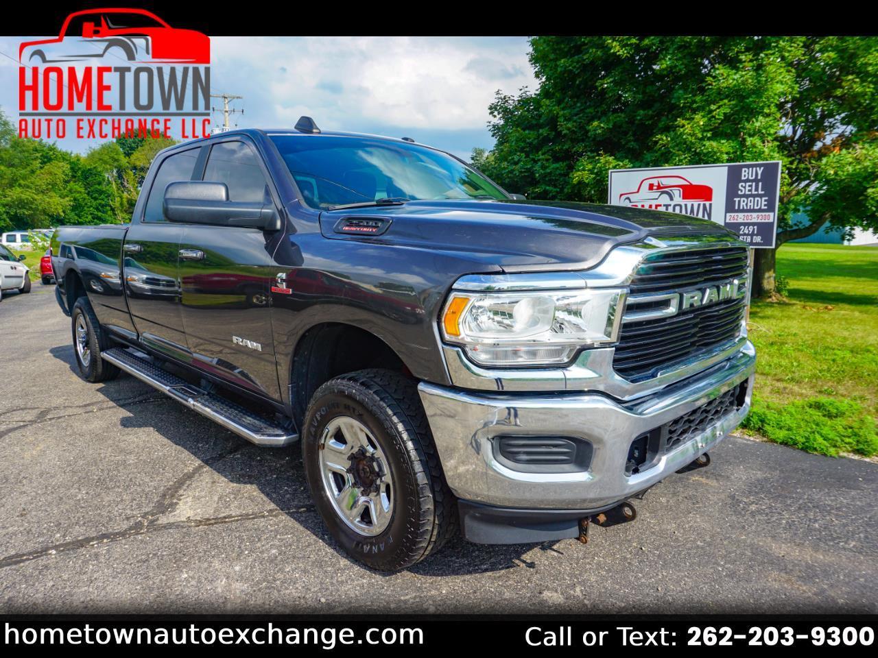 2019 RAM 2500 Big Horn 4x4 Crew Cab 8' Box