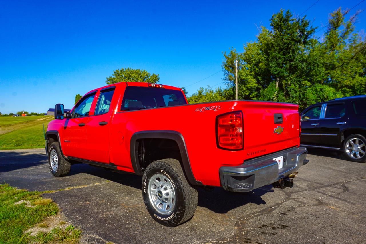 Chevrolet Silverado 2500HD 4WD Double Cab 144.2" Work Truck 2015