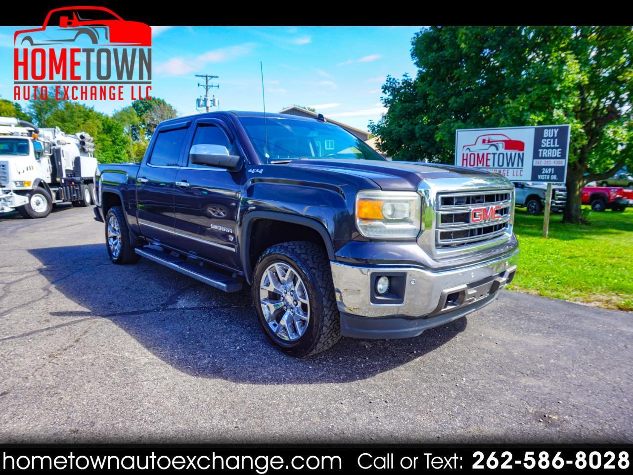GMC Sierra 1500 4WD Crew Cab 143.5" SLT 2015